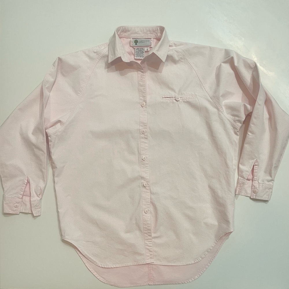 ORGANICALLY GROWN Pink Shirt | Size M | EUC
